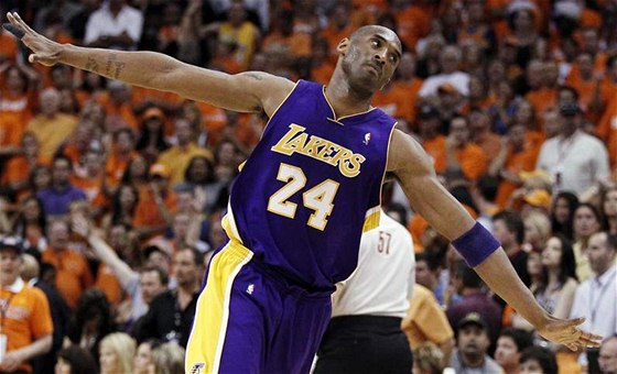 Kobe Bryant - stelecký hrdina LA Lakers. 