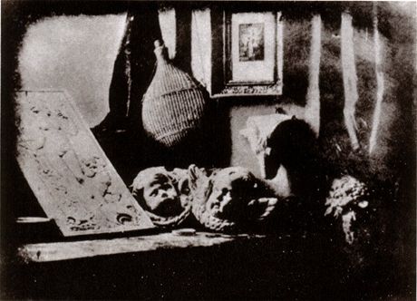 Nejstarší dochovaná daguerrotypie z roku 1837, autor: Louis Daguerre