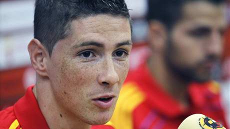 Fernando Torres nebude v základní sestav panlska v zápase MS proti výcarsku. ekl to trenér del Bosque.
