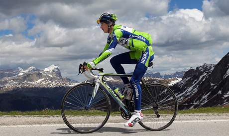 HORY. Romana Kreuzigera i celý peloton eká na Tour de France nejt잚í alpská etapa.