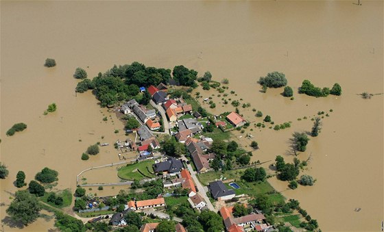 Morava a Rakousko chtjí zkvalitnit pedpov v oblasti soutoku Moravy s Dyjí a potom dále po toku smrem k Dunaji. Ilustraní foto