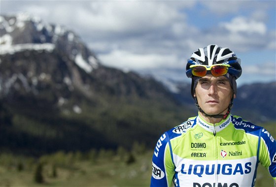 MODRÁ MÍSTO ZELENÉ? Roman Kreuziger by mohl opustit Liquigas a za rok jezdit v týmu Astana.