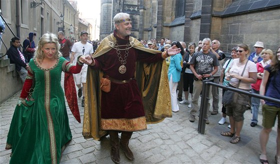 Královský prvod z Praského hradu na Karltejn