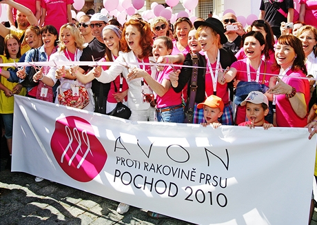 Pochod proti rakovin prsu 2010 (5.ervna 2010) - Brodsk, Borhyov, Staov, Termerov, Geislerov, Issov, Vilhelmov