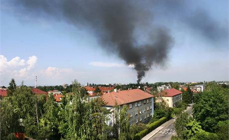 Vbuch v Hornch Poernicch v Praze. (9. ervna 2010)
