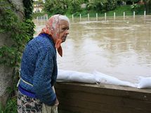 Zplavy ve Vesel nad Moravou (2. ervna 2010).