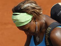 Serena Williamsov ve tvrtfinle Roland Garros 2010