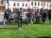 Protest poulinch muzikant v Brn (4. ervna 2010)