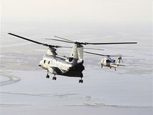 Helikoptry vetn prezidentsk Marine One let s Barackem Obamou na Grand Isle v Louisian (4. ervna 2010)