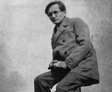 Spisovatel, vtvarnk a bohm Josef Kocourek (1909-1933); nedatovan snmek