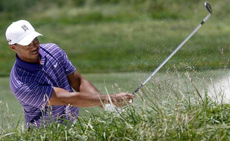 Tiger Woods, trnink na US Open 2010.