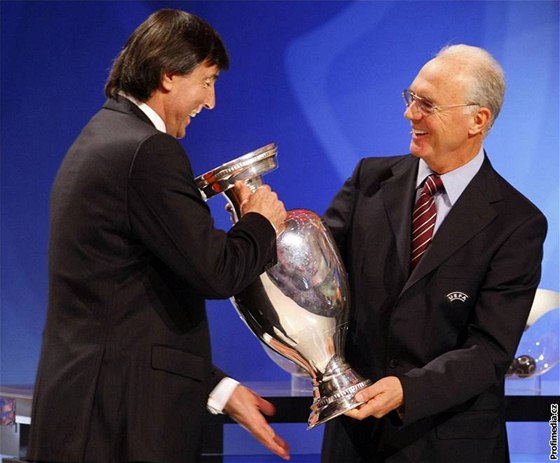 Výjimené setkání Anton Ondru a Franz Beckenbauer.