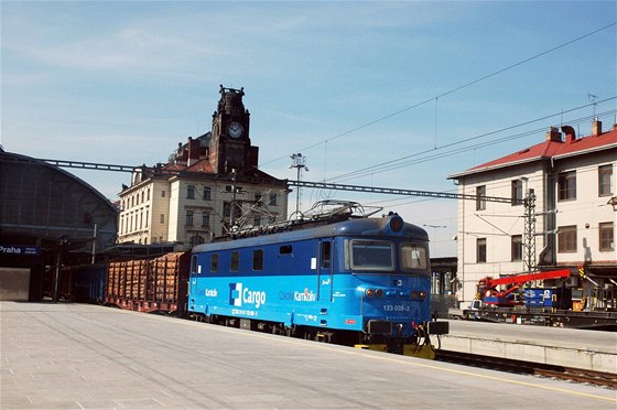 Železniční dopravce ČD Cargo.