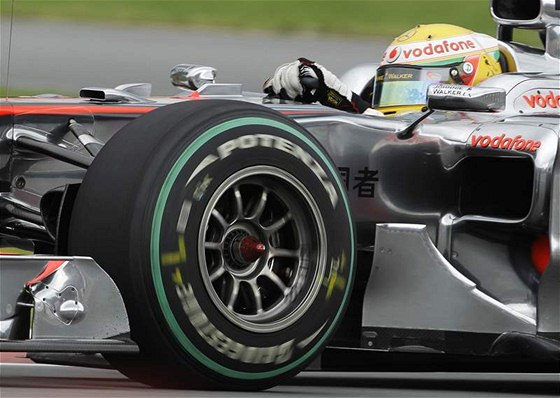 Lewis Hamilton z McLarenu bhem kvalifikace na Velkou cenu Kanady