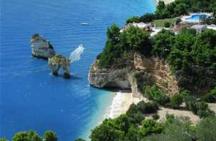 Ilustraní foto. Itálie, Baia delle Zagare