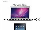 iPad vtípky - Apple se nezavdil vem