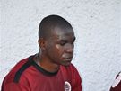 Kamerunský obránce Bondoa Clovis Guy Adiaba u odehrál za Spartu první pípravný zápas.