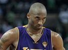 Kobe Bryant z LA Lakers proívá zklamání, jeho tým nestail na Boston Celtics