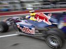 Mark Webber z Red Bullu ped kvalifikací na Velkou cenu Kanady