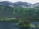 Azouzetta Lake - mezi Prince George a Dawson Creek