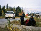 Stopování na Alaska Highway chce trplivost