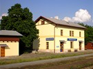 elezniní stanice Dobrovice