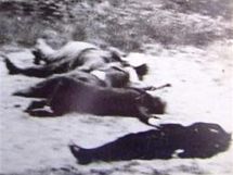Záběry z popravy v Klatovech