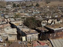 Soweto, chudinsk tvr v Johannesburgu