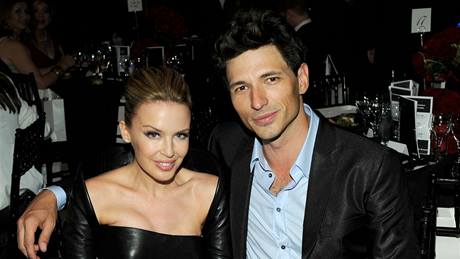 Kylie Minogue a Andres Velencoso