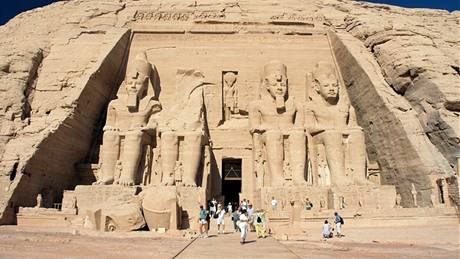Staroegyptský chrám Abú Simbel