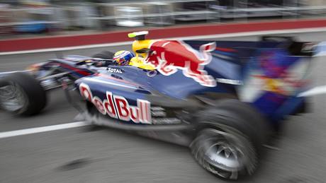 Mark Webber z Red Bullu ped kvalifikací na Velkou cenu Kanady
