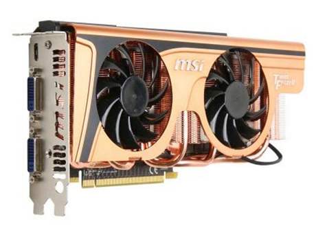 MSI N465GTX Twin Frozr II Golden