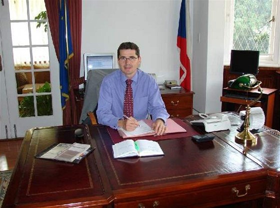 Martin Pohl, eský velvyslanec v Jihoafrické republice. 
