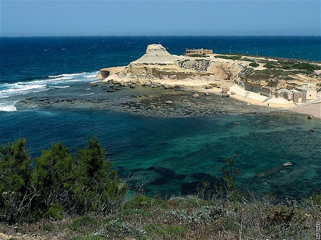Moře na Maltě je průzračně čisté