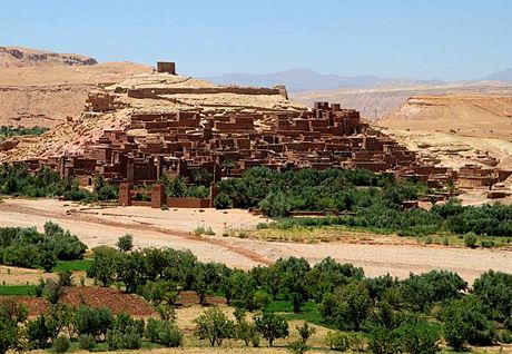 Pondl 21.06. Hlinn msto-Ait Ben Haddou (hdejte v kterm filmu jste ho u vidli)