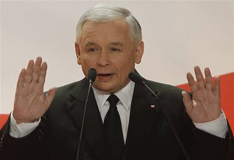 Polsk prezidentsk kandidt Jaroslaw Kaczynski