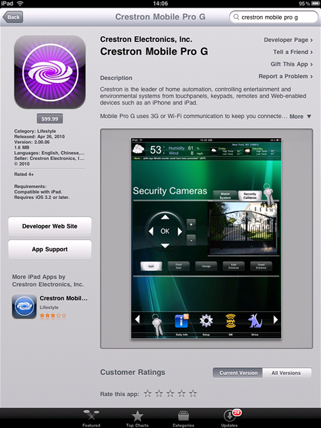 Crestron Mobile Pro G