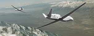 Bezpilotní letouny Global Hawk systému AGS