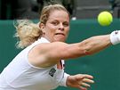 Kim Clijstersová ve wimbledonském tvrtfinále