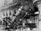 Vlaková nehoda na paíském nádraí Montparnasse. (22. íjna 1895)