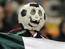 Mexický fanouek na zápase s Argentinou