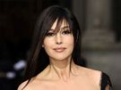 Monica Bellucci msíc po porodu v Milán (2010)