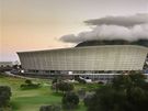 Stadion Green Point v Kapském mst za rozbesku