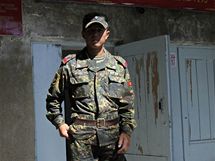 Na referendum v Kyrgyzstnu dohlelo na 15 tisc pslunk policie i domobrany. (27. ervna 2010)