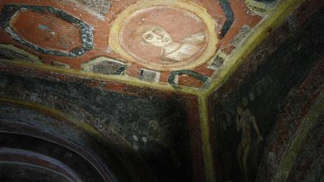Malba apotola Jana objevená ve Vatikánu