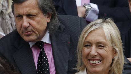 Ilie Nastase, Martina Navrátilová, Wimbledon 2010