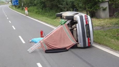 Tragická nehoda pi pebíhání silnice I/56 ve Frýdlantu nad Ostravicí