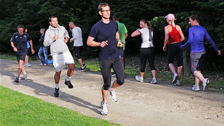 Trénink na maraton v Berlín