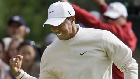 Tiger Woods, tetí kolo US Open 2010.