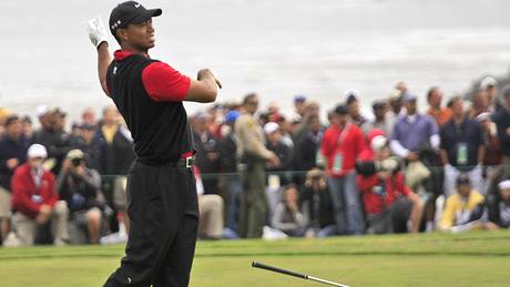 Tiger Woods, tvrté kolo US Open 2010.